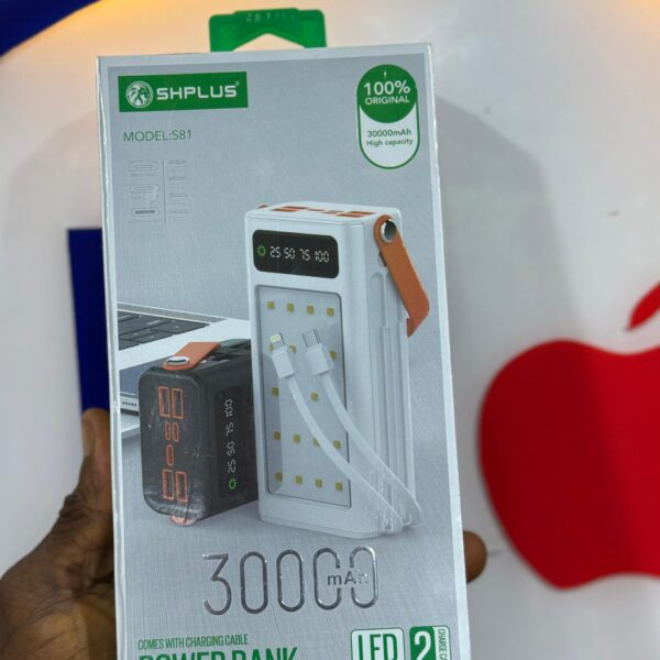 SHPLUS PowerCore Series Power Bank - 30,000MAH