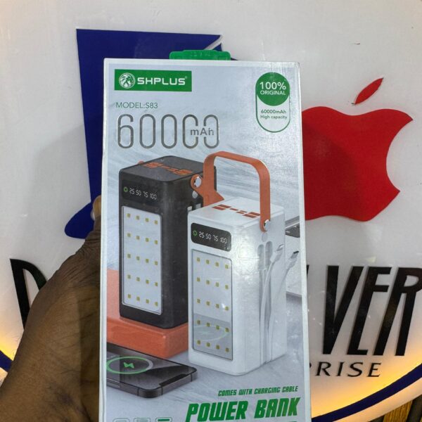 SHPLUS PowerCore Series Power Bank - 60,000MAH