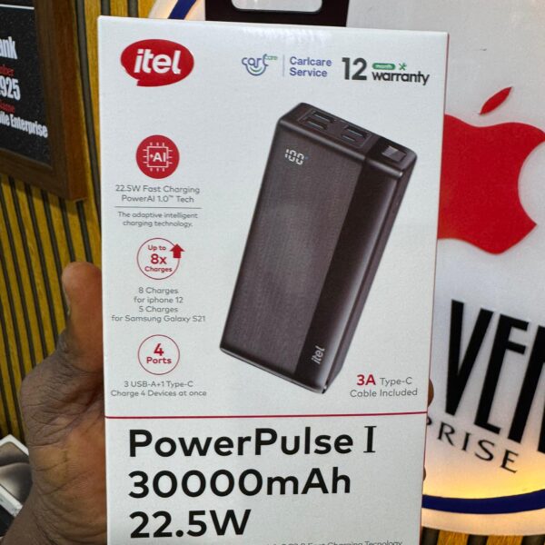 itel Power Bank - 30,000MAH