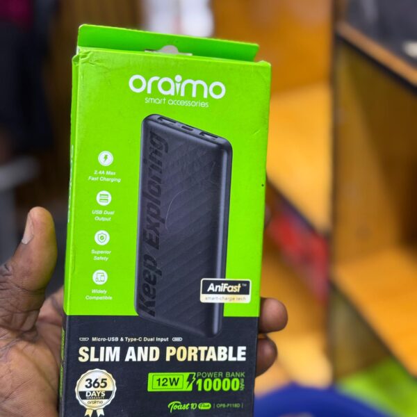 Oraimo UltraCharge Power Bank - 10,000MAH